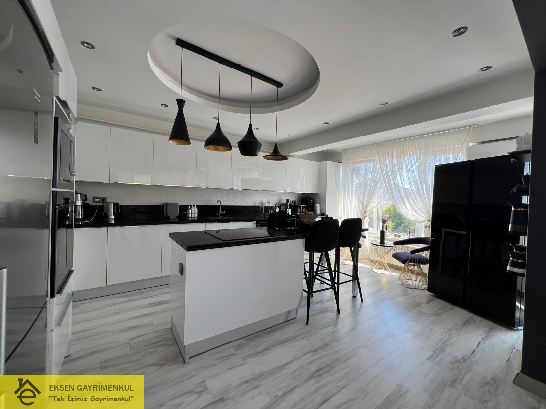 EKSEN DEN ÇAVDARLIDA VİLLA TADINDA  5+1 DUBLEKS DENİZ MANZARALI DAİRE