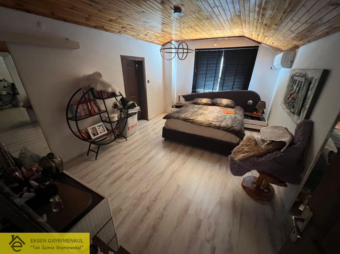 EKSEN DEN ÇAVDARLIDA VİLLA TADINDA  5+1 DUBLEKS DENİZ MANZARALI DAİRE