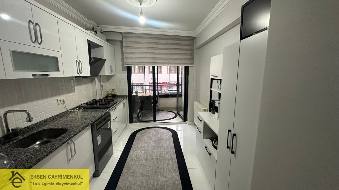 ERDEMİR CADDESİ ÜZERİNDE YENİ BİNADA SATILIK DAİRE