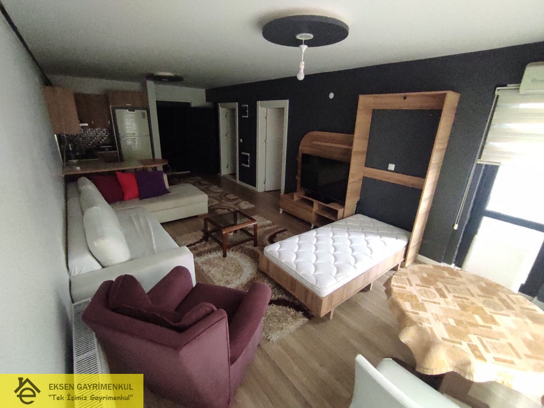 EKSEN DEN ATAVARİANT APARTMANINDA  SATILIK 1+1 DAİRE