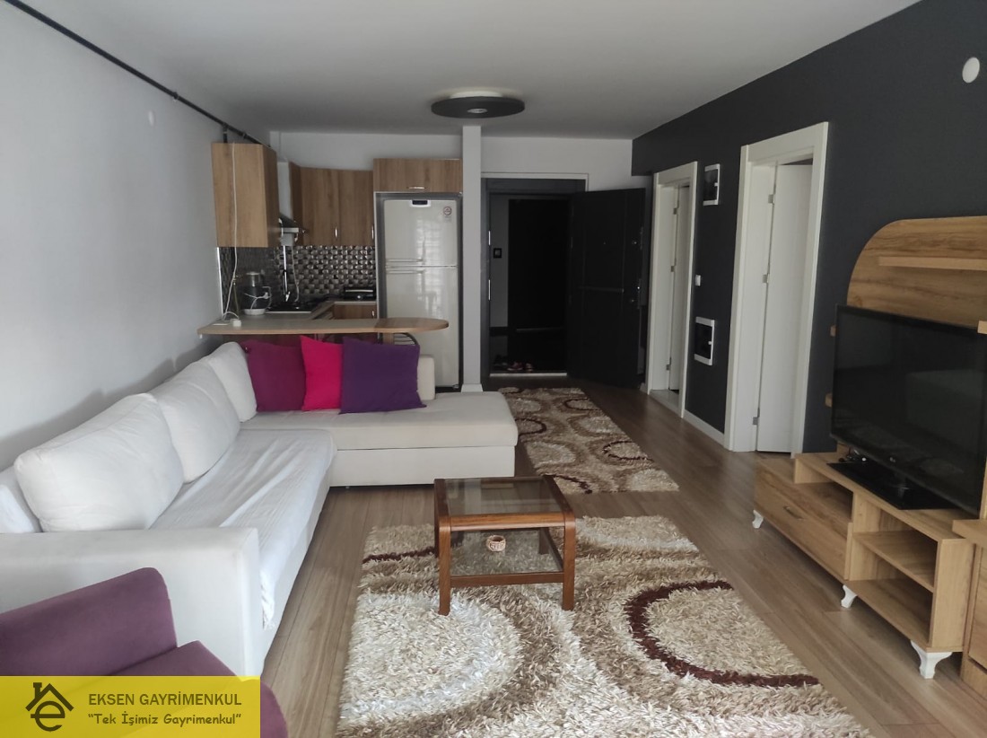 EKSEN DEN ATAVARİANT APARTMANINDA  SATILIK 1+1 DAİRE