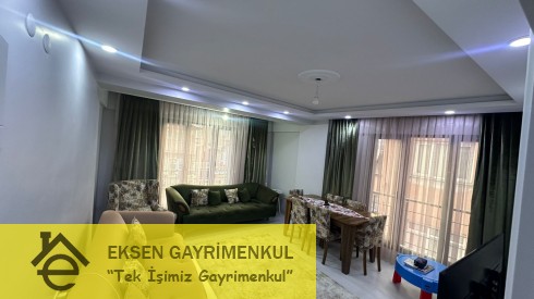 ERDEMİR CADDESİ ÜZERİNDE YENİ BİNADA SATILIK DAİRE