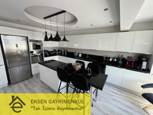 EKSEN DEN ÇAVDARLIDA VİLLA TADINDA  5+1 DUBLEKS DENİZ MANZARALI DAİRE