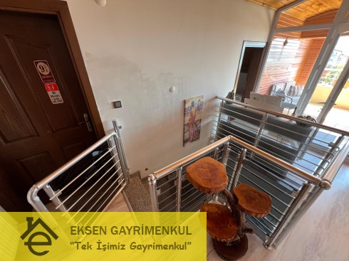 EKSEN DEN ÇAVDARLIDA VİLLA TADINDA  5+1 DUBLEKS DENİZ MANZARALI DAİRE