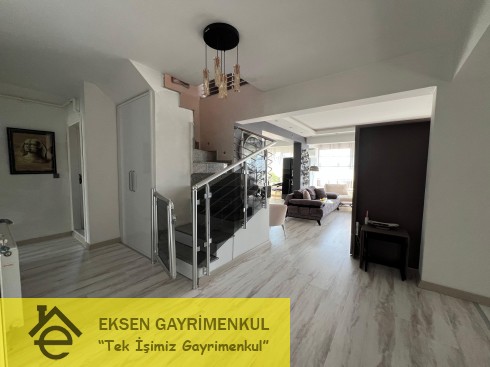 EKSEN DEN ÇAVDARLIDA VİLLA TADINDA  5+1 DUBLEKS DENİZ MANZARALI DAİRE