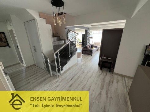 EKSEN DEN ÇAVDARLIDA VİLLA TADINDA  5+1 DUBLEKS DENİZ MANZARALI DAİRE