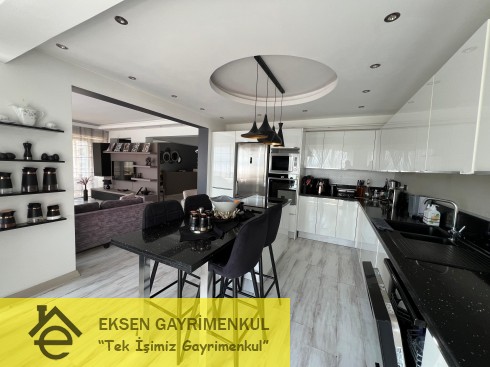 EKSEN DEN ÇAVDARLIDA VİLLA TADINDA  5+1 DUBLEKS DENİZ MANZARALI DAİRE