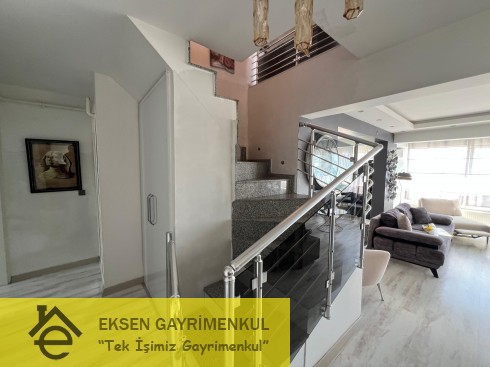 EKSEN DEN ÇAVDARLIDA VİLLA TADINDA  5+1 DUBLEKS DENİZ MANZARALI DAİRE